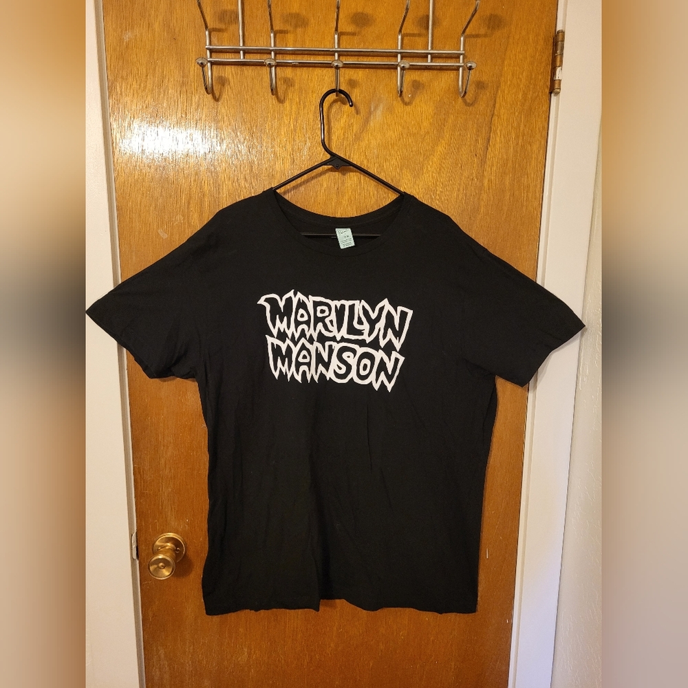 Marilyn Manson Classic Logo Shirt Hot Topic